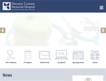 Tablet Screenshot of dcmh.net